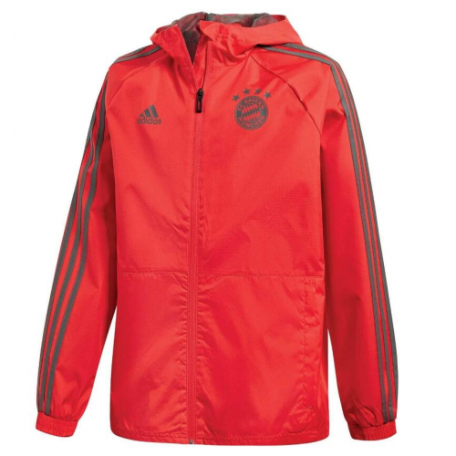Bayern Munich 18/19 Windrunner Jacket Red